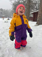 Picture of Toddlers' 2L One Piece Goldenrod/Imperial Purple Snowsuit Burton 