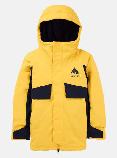 Picture of Kids' Ascutney 2L Goldenrod/True Black Jacket Burton 